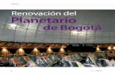 ¿Sabe cómo se realizó la renovación del Planetario de Bogotá?
