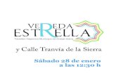 Inauguración Pabellón Deportivo "Vereda de la Estrella" y Calle Tranvía de la Sierra