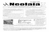 LA VOZ DE NEOLAIA, Nº 13 (de 25), Diciembre 2003
