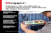 Catálogo 2014 Megger baja tensión