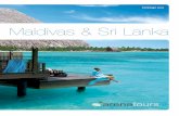Catálogo viajes a Maldivas y Sri Lanka 2011
