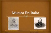 Musica en Italia