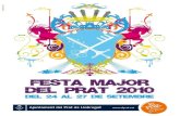 Programa de la Festa Major El Prat 2010