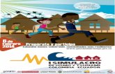 Plegable I Simulacro de Sismo y Tsunami. Colombia -Ecuador