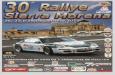 Programa Oficial 30 Rallye Sierra Morena