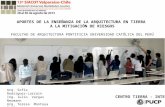 APORTES DE LA ENSEÑANZA DE LA ARQUITECTURA EN TIERRA  A LA MITIGACIÓN DE RIESGOS