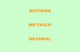 sistema metrico