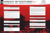 GERENCIA DE INVENTARIOS Y MODELOS DE APLICACIÓN
