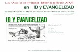 BENEDICTO XVI en ID Y EVANGELIZAD
