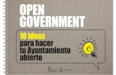 10 ideas para hacer tu Ayuntamiento abierto