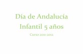 Día de Andalucía Infantil 5 años