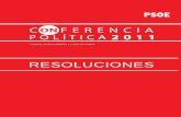 Resoluciones Conferencia Política