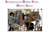 presentacion de la Academia de Bellas Artes Martìn Soria