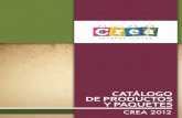 Catálogo de productos CREA. Fiestas 2012.