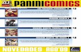 Novedades comics Panini Agosto 2009