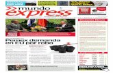 Mundo Express: Pemex demanda a firmas por usar crudo robado /Nissan ruge motores en México