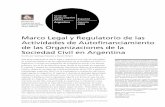 Marco Legal de Autofinanciamiento de las Organizaciones de la Sociedad Civil Argentina