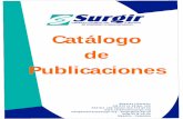 Catálogo Publicaciones SURGIR