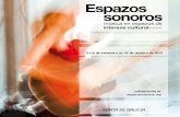 Catálogo Espazos Sonoros 2012