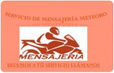 "Servicio de Mensajería Meteoro"