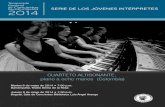CUARTETO ALTISONANTE, piano a ocho manos (Colombia)