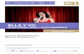 Dossier de l'espectacle "Ella y yo" amb Sílvia Pérez Cruz i Julio Manrique