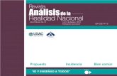 Revista Análisis de la Realidad Nacional, Edición No. 21