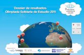 Dossier resultados Olimpiada Solidaria de Estudio 2011