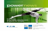 Eaton Power Quality Customer Magazine Issue 3/2009 Spanish