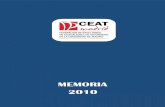 Memoria CEAT 2010.