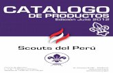 Catalogo de Productos de la Tienda Scout del Perú