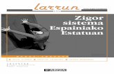Larrun (101): Zigor sistema Espainiako estatuan