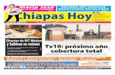 Chiapas HOY 20 de Septiembre en Portada