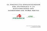 La Estrategia privatizadora de EPN en electricidad y petróleo
