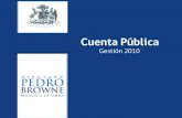 Cuenta Publica Diputado Pedro Browne Urrejola
