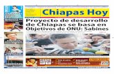 Chiapas HOY Martes 14 de Julio en Portada & Contraportada