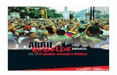 Abril Rebelde 10 años. El pueblo rescató a Chávez