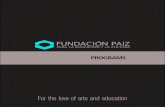 Fundacion Paiz Programs