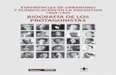 Experiencias de urbanismo y planificación en la argentina 1909-1955. Biografías de los protagonistas