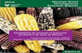 Factibilidad de alcanzar el potencial productivo de maíz en México