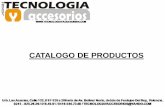 CATALOGO TECNOLOGIA Y ACCESORIOS C.A.