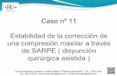 11.- Estabilidad de la corrección de una compresión maxilar a través de SARPE