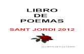 LIBRO DE POEMAS ST JORDI 2012