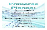 Primeras Planas Nacionales y Cartones 18 Abril 2012