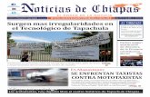 Noticias de Chiapas edición virtual Marzo 12-2013