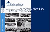 Informe de Resultados 2009-2010