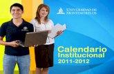Calendario Institucional 2011-2012