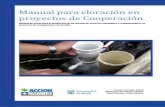 Manual para cloración en proyectos de Cooperación