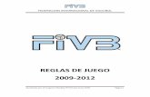 REGLAS DE VB 2009 -2012