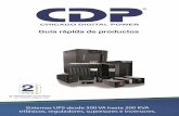 Guía Rápida de Productos CDP - CDC INTERNACIONAL COSTA RICA
